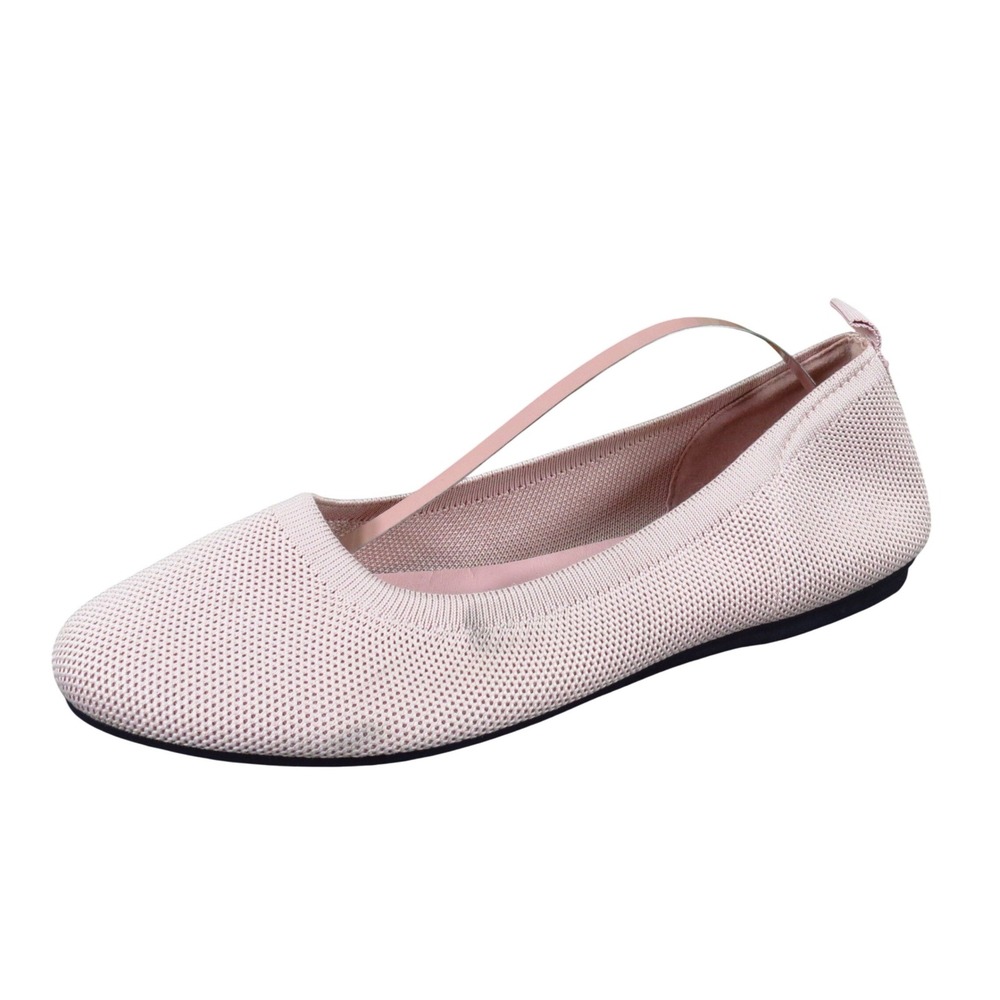 MIA Marylu Women Ballet Flats Size 8 Casual Walking Shoes Pink Knit Textile